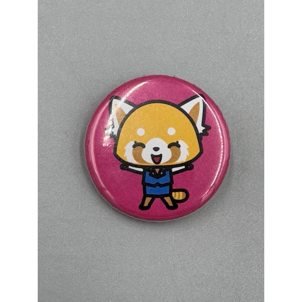 Sanrio‎ AGGRETSUKO Button Pin Small 1”